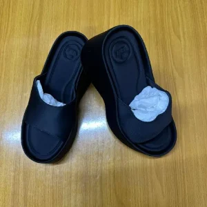 Moulded Platform Wedge Slippers