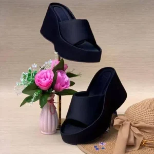 Platform Wedge Mule